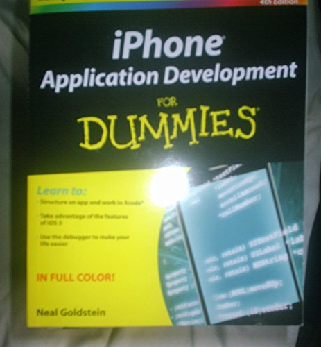 Imagen de archivo de iPhone Application Development For Dummies a la venta por Wonder Book