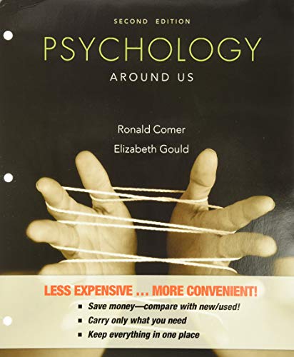 Imagen de archivo de Psychology Around Us a la venta por HPB-Red