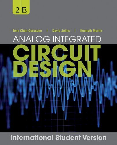 Beispielbild fr Analog Integrated Circuit Design zum Verkauf von Monster Bookshop