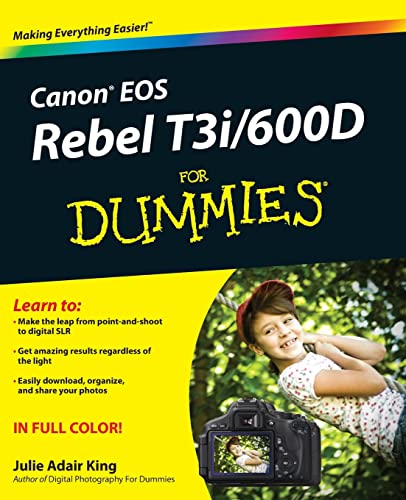 Stock image for Canon EOS Rebel T3i/600D For Dummies for sale by Reuseabook
