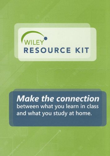 Wiley Resource Kit Registration Card (9781118096154) by Wiley