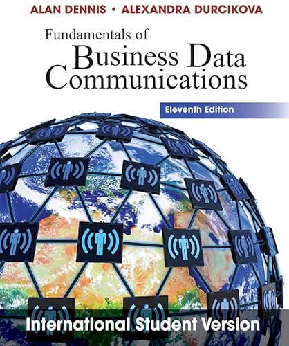 Imagen de archivo de Fundamentals of Business Data Communications a la venta por Wonder Book