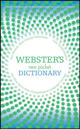 Stock image for Webster's New Pocket Dictionary for sale by BookHolders