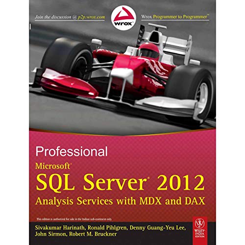 9781118101100: Professional Microsoft SQL Server 2012 Analysis Services with MDX and DAX