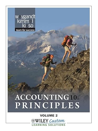 Accounting Principles, Volume 2 (9781118101391) by Weygandt, Jerry J.