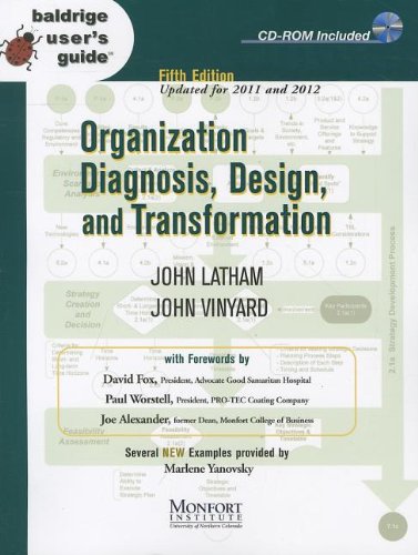 Stock image for (Wcls)Baldrige User's Guide: Organization Diagnosis, Design, and Transformation (Updated for 2011 and 2012) for sale by ThriftBooks-Dallas