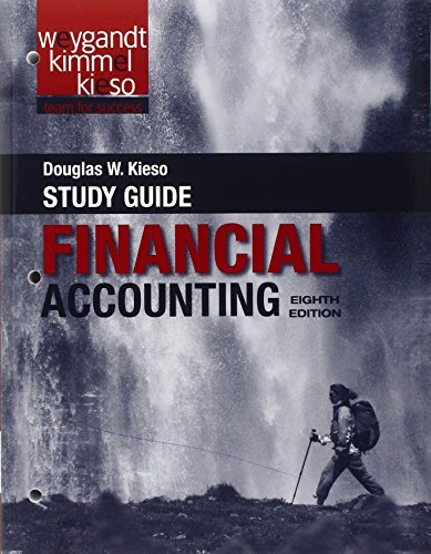 Stock image for Study Guide to accompany Financial Accounting, 8e for sale by HPB-Red