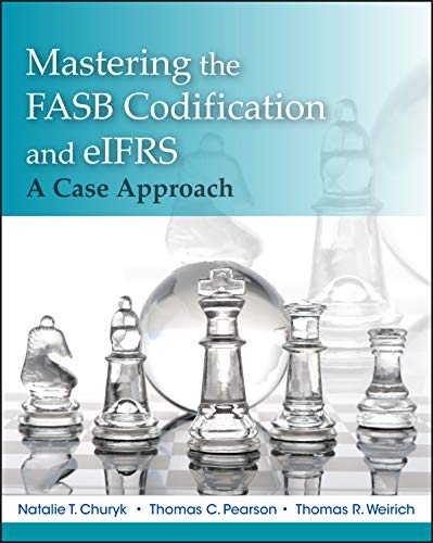 Beispielbild fr Mastering Codification and EIFRS : A Casebook Approach zum Verkauf von Better World Books