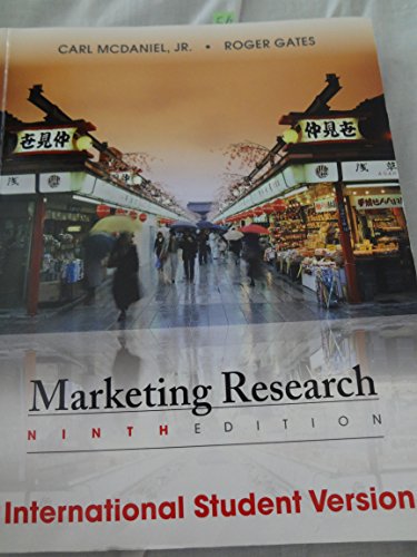 Imagen de archivo de Marketing Research a la venta por Better World Books