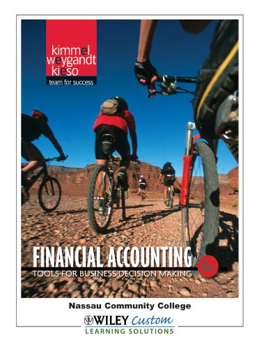 Beispielbild für Financial Accounting 6th Edition for Nassau Community College zum Verkauf von Hippo Books