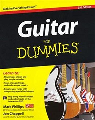 Guitar For Dummies, with DVD (9781118115541) by Phillips, Mark; Chappell, Jon