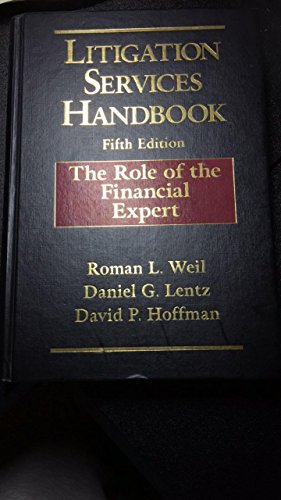 Stock image for Litigation Services Handbook: The Role of the Financial Expert for sale by SecondSale