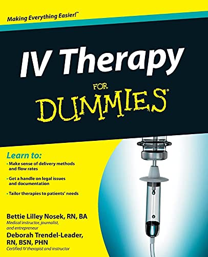 9781118116449: IV Therapy FD (For Dummies)