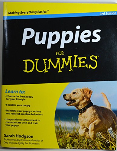 Beispielbild fr Puppies For Dummies zum Verkauf von Your Online Bookstore