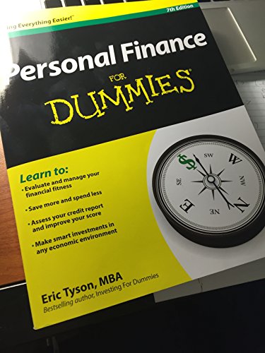 Personal Finance For Dummies 7E (9781118117859) by Tyson, MBA Eric