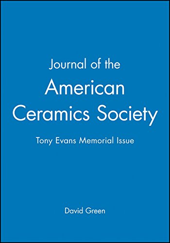 Stock image for Journal of the American Ceramics Society: Tony Evans Memorial Issue Format: Paperback for sale by INDOO