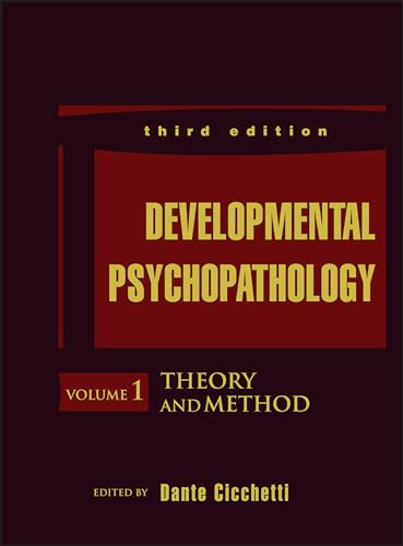 Stock image for Developmental Psychopathology, Theory and Method (Volume 1) for sale by Buyback Express