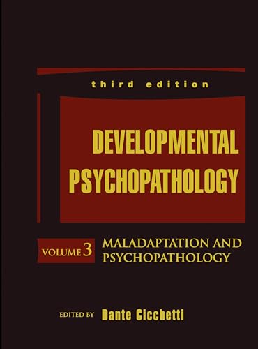 Stock image for Developmental Psychopathology, Maladaptation and Psychopathology: Risk, Disorder, and Adaptation: Vol 3 for sale by Revaluation Books