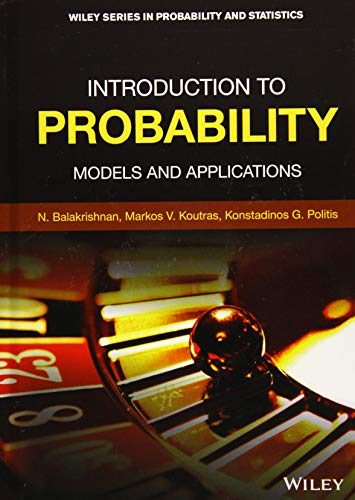 Stock image for Introduction to Probability: Models and Applications (Wiley Series in Probability and Statistics) for sale by Brook Bookstore