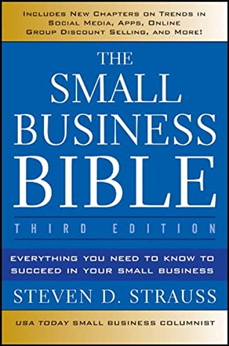 9781118135945: The Small Business Bible: Everything You Need to Know to Succeed in Your Small Business