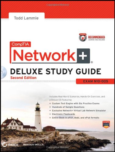 Imagen de archivo de CompTIA Network+ Deluxe Study Guide Recommended Courseware: Exam N10-005 a la venta por Wonder Book