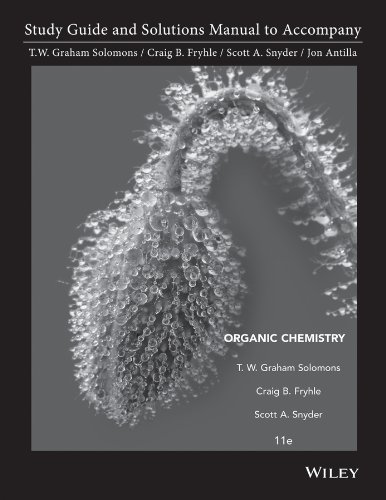 9781118147900: Student Study Guide and Student Solutions Manual to accompany Organic Chemistry, 11e