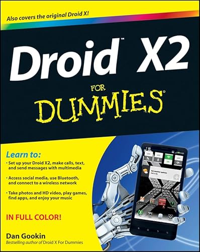 Imagen de archivo de Droid X2 for Dummies a la venta por Bookoutlet1