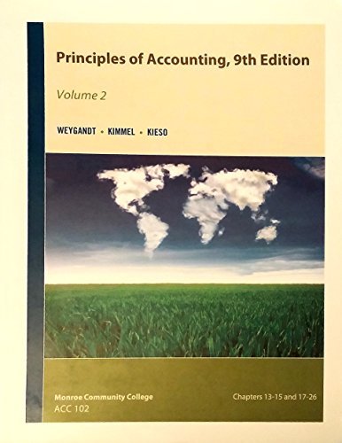 Stock image for Principles of Accounting, 9th Edition, Volume 2 for sale by ThriftBooks-Dallas