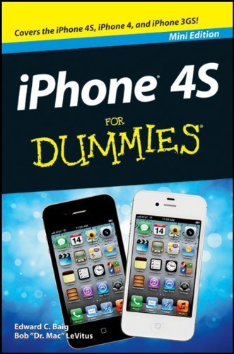 Beispielbild für iPhone 4S for Dummies Mini Edition zum Verkauf von BooksRun