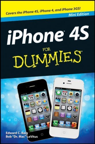 Imagen de archivo de iPhone 4S for Dummies Mini Edition a la venta por BooksRun