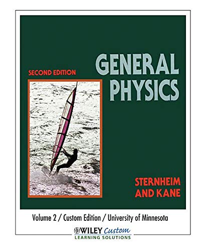 9781118161357: General Physics: Volume 2/Custom Edition/University of Minnesota