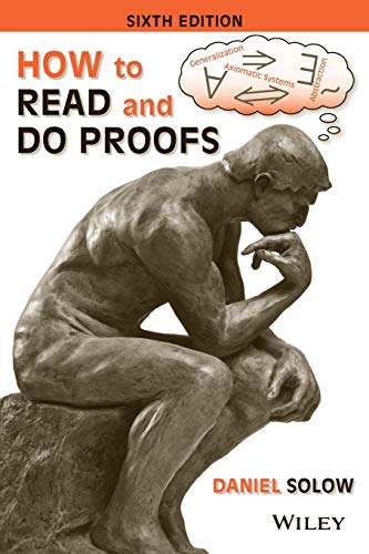 Stock image for How to Read and Do Proofs for sale by Blackwell's