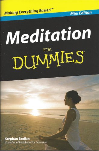 Beispielbild fr Meditation For Dummies (Mini Edition) zum Verkauf von Wonder Book