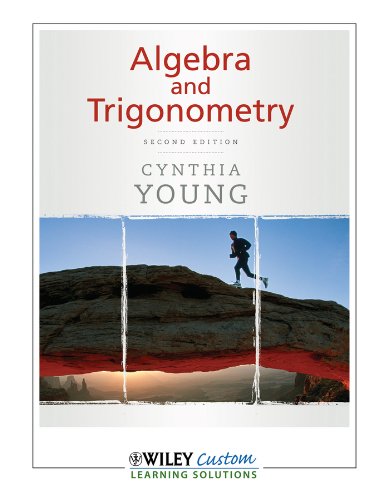 Imagen de archivo de Custom Algebra and Trigonometry a la venta por Books From California
