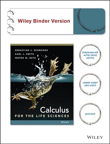 Beispielbild fr Calculus for The Life Sciences zum Verkauf von BooksRun