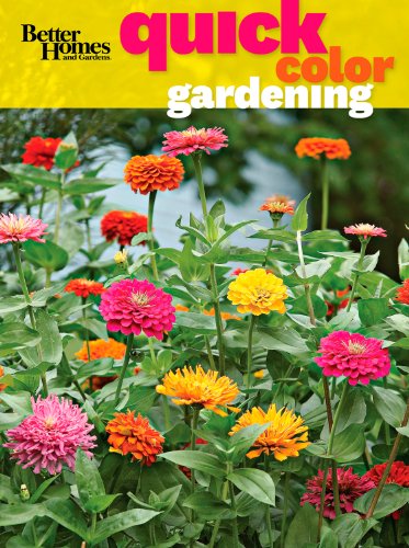 9781118182390: Quick Color Gardening: Better Homes and Gardens