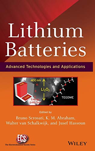 9781118183656: Lithium Batteries: Advanced Technologies and Applications