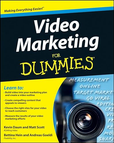 Stock image for Video Marketing for Dummies for sale by Better World Books