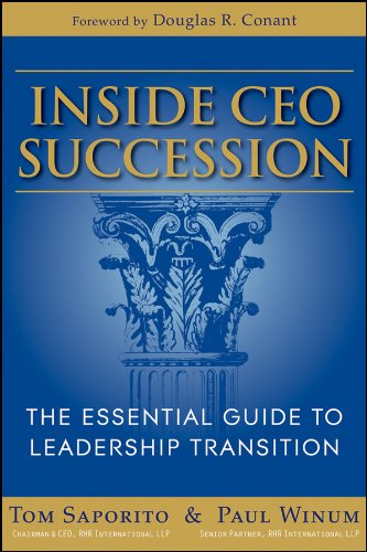 Stock image for Inside CEO Succession: The Essential Guide to Leadership Transition for sale by BooksRun