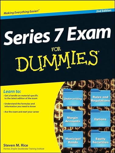 9781118209868: Series 7 Exam For Dummies 2e