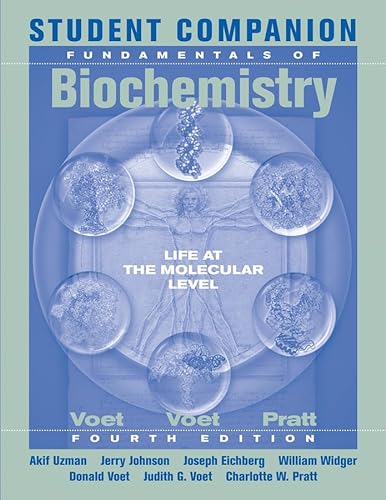 Stock image for Student Companion to Accompany Fundamentals of Biochemistry for sale by SecondSale