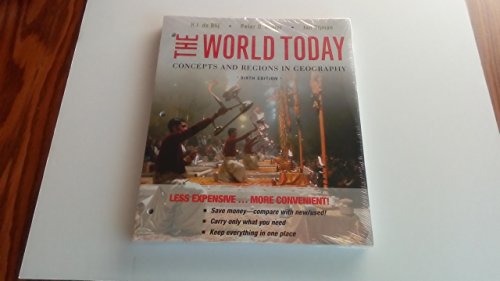 9781118250556: The World Today: Concepts and Regions in Geography