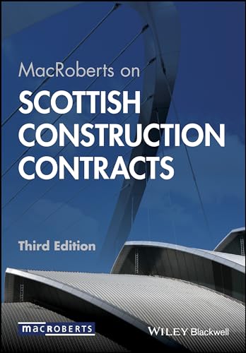 Imagen de archivo de MacRoberts on Scottish Construction Contracts a la venta por Blackwell's