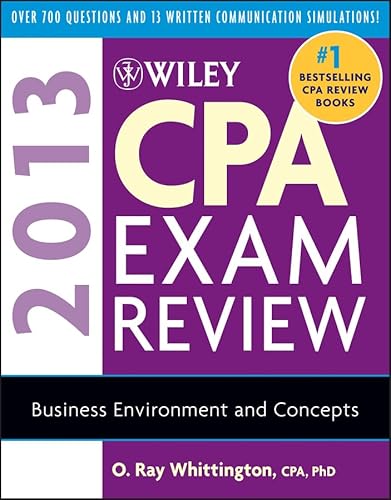 Beispielbild fr Wiley CPA Exam Review: Business Environment and Concepts zum Verkauf von ThriftBooks-Atlanta