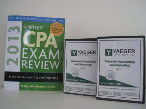 9781118277225: Wiley CPA Exam Review 2013, Financial Accounting and Reporting