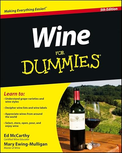 Beispielbild fr Wine for Dummies: Fifth Edition zum Verkauf von ZBK Books