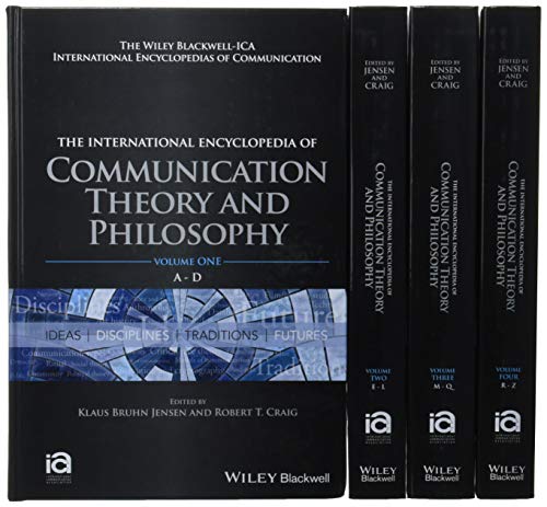 Stock image for The International Encyclopedia of Communication Theory and Philosophy (ICAZ - Wiley Blackwell-ICA International Encyclopedias of Communication) for sale by Books Puddle