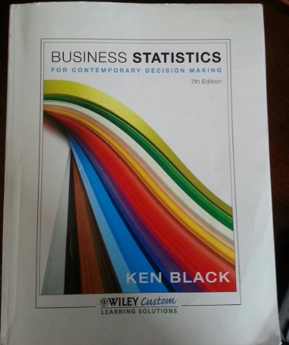 9781118291436: Business Statistics for Contemporary Decision Making