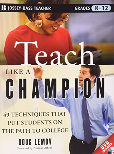 Stock image for Teach Like a Champion: 49 Techniques That Put Students on the Path to College Set for sale by ThriftBooks-Dallas