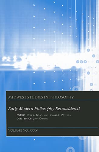 Imagen de archivo de Early Modern Philosophy Reconsidered a la venta por Books Puddle